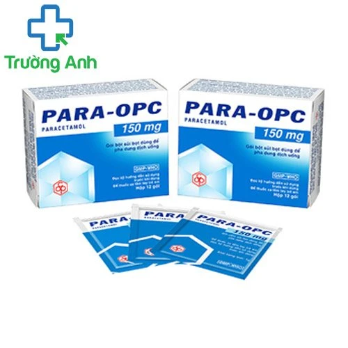Para-OPC 150mg - Thuốc giảm đau hạ sốt, hạ sốt hiệu quả