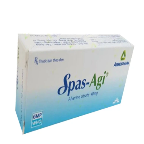 SPAS-AGI 40mg - Thuốc chống co thắt cơ trơn đường tiêu hóa của Agimexpharm