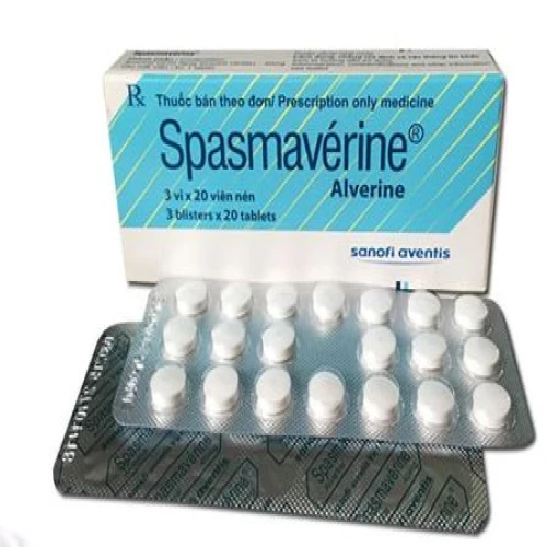 Spasmaverine 60mg - Thuốc điều trị co thắt cơ trơn hiệu quả của Sanofi