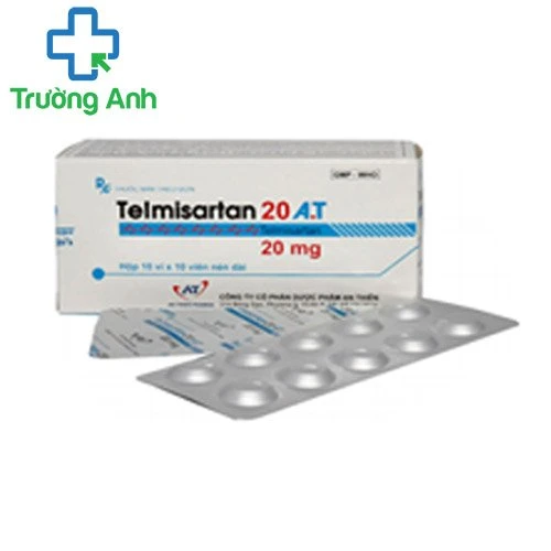 Telmisartan 20 A.T - Thuốc điều trị tăng huyết áp hiệu quả