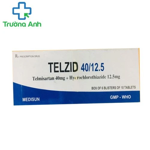 Telzid 40/12.5 - Thuốc điều trị tăng huyết áp vô căn của Medisun
