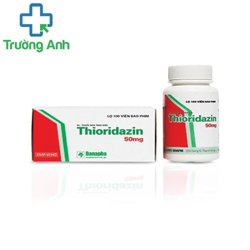 Thioridazin 50mg - Thuốc điều trị rối loạn tâm thần của Danapha