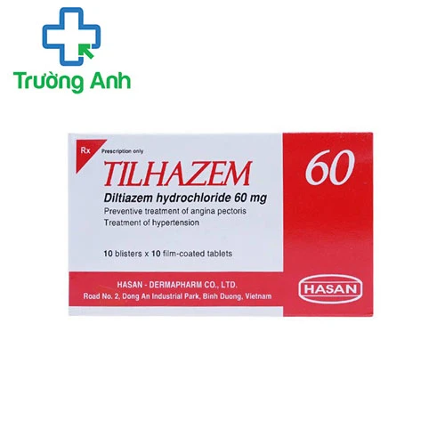 Tilhazem 60 - Điều trị các cơn đau thắt ngực hiệu quả