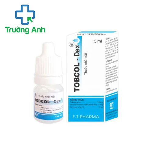 TOBCOL - DEX -  Thuốc điều trị viêm mắt, viêm kết mạc hiệu quả