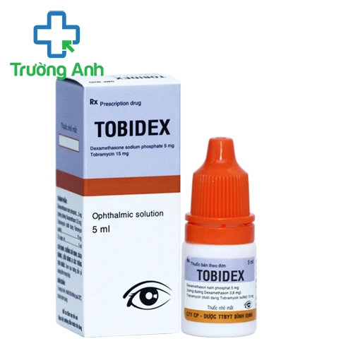Tobidex - Thuốc nhỏ mắt giúp điều trị viêm mắt hiệu quả