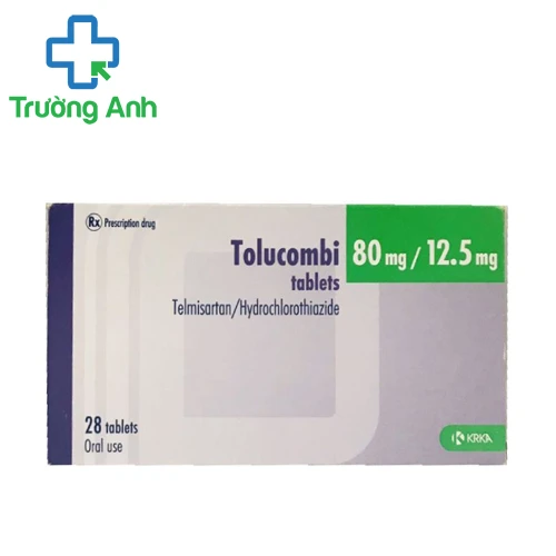 Tolucombi 80mg/ 12.5mg Tablets- Thuốc điều trị tăng huyết áp vô căn của Slovenia