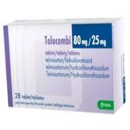 Tolucombi 80mg/25mg Tablets - Thuốc điều trị tăng huyết áp của Slovenia