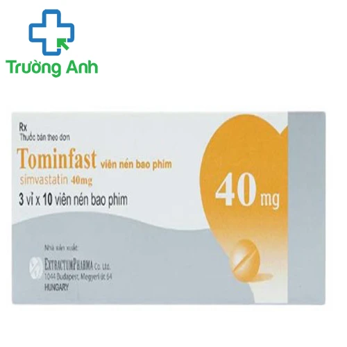 Tominfast - Thuốc điều trị tăng holesterol của Hungary