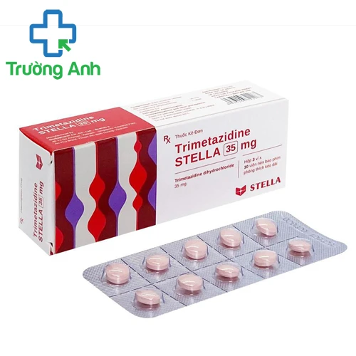 Trimetazidine Stella 35mg MR - Điều trị đau thắt ngực hiệu quả