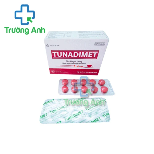 Tunadimet 75mg Khapharco - Phòng và điều trị tai biến tim mạch