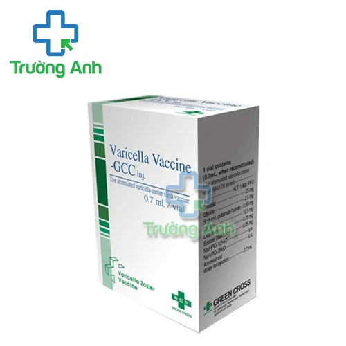 Varicella Vaccine-GCC Inj - Vắc xin phòng bệnh thủy đậu
