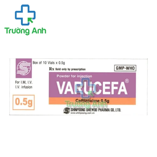 Varucefa 0,5g - Thuốc điều trị nhiễm khuẩn của Shinpoong Daewoo