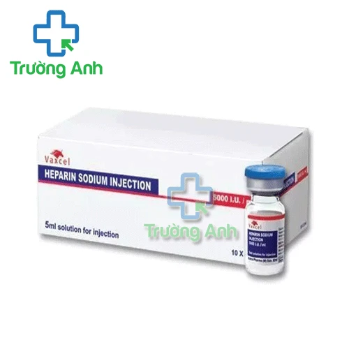 Vaxcel Heparin Sodium Injection 500IU/ml Kotra Pharma của Malaysia