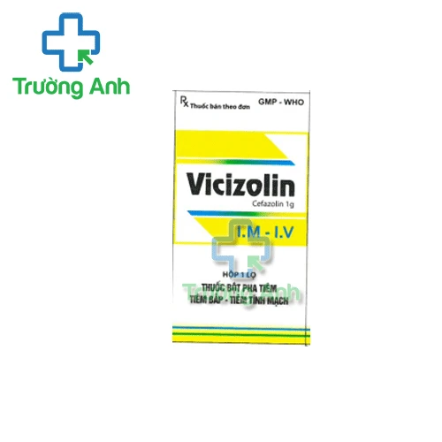Vicizolin 1g VCP - Thuốc điều trị nhiễm khuẩn hiệu quả