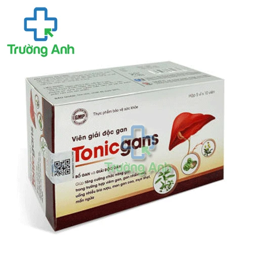 Viên giải độc gan Tonicgans Gia Nguyễn Pharma - Giúp giải độc gan