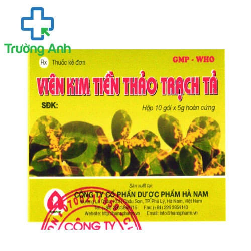 What are the benefits and uses of the Kim tiền thảo trạch tả herbal medicine?