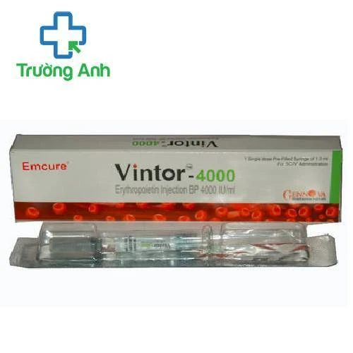 Vintor 4000 Gennova - Thuốc điều trị thiếu máu hiệu quả của Gennova
