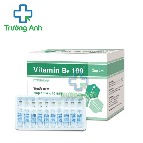 Vitamin B6 100mg F.T.Pharma (tiêm) - Điều trị thiếu vitamin B6