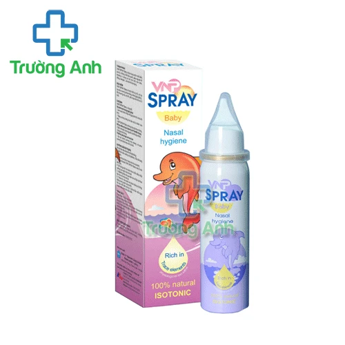 VNP Spray Baby - Dung dịch vệ sinh mũi hàng ngày