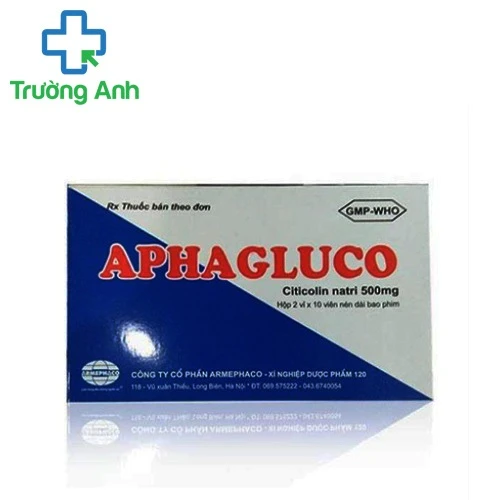 Aphagluco 500mg -  Thuốc điều trị rối loạn ý thức của Armephaco