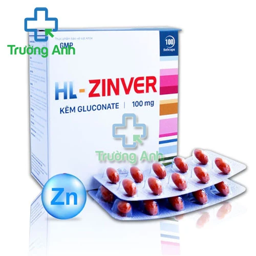 HL-Zinver Nature Pharma - Viên uống bổ sung kẽm cho cơ thể