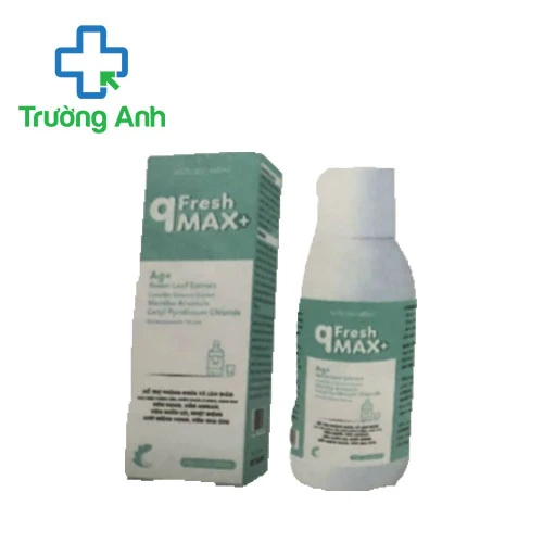 Nước súc miệng qFresh Max+ 250ml - Giúp phòng ngừa viêm nhiễm họng
