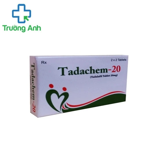 Tadachem 20 Aurochem Pharmaceuticals - Thuốc điều trị rối loạn chức năng cương dương hiệu quả