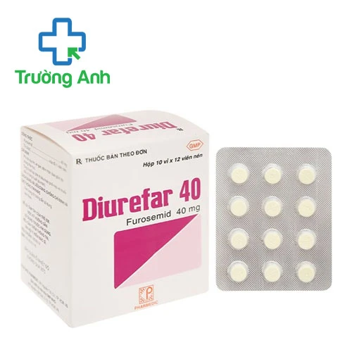 Diurefar 40mg Pharmedic - Thuốc kháng sinh điều trị phù hiệu quả
