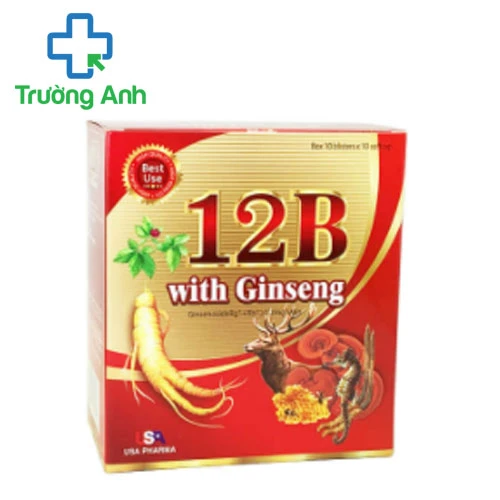 12B With Ginseng - Giúp hồi phục chức năng của cơ thể hiệu quả