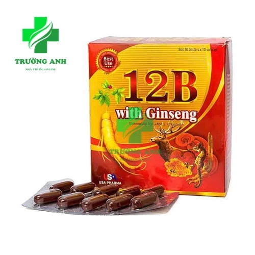 12B With Ginseng - Giúp hồi phục chức năng của cơ thể hiệu quả