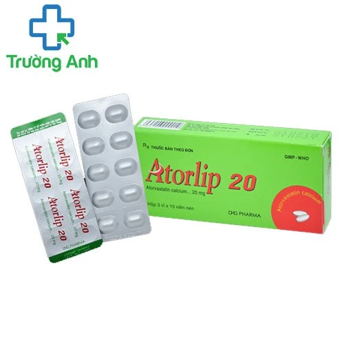 Atorlip 20 DHG - Thuốc hỗ trợ làm giảm cholesterol máu hiệu quả