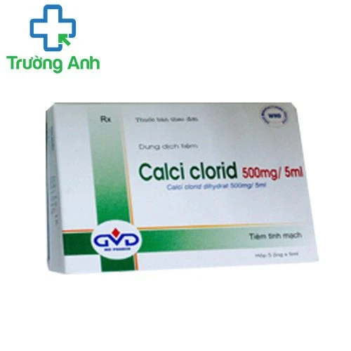 Calci clorid 500mg/ 5ml MD Pharco - Hỗ trợ bổ sung calci hiệu quả