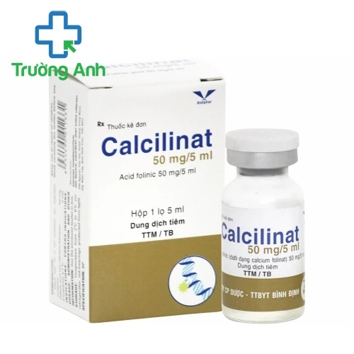 Calcilinat 50mg/5ml - Thuốc giải độc hiệu quả của Bidiphar