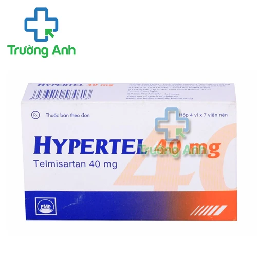Hypertel 40mg Pymepharco - Thuốc điều trị huyết áp vô căn hiệu quả