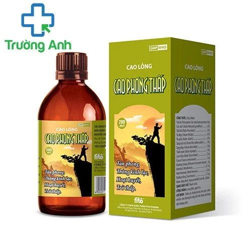 Cao Phong thấp 200ml - Hỗ trợ điều trị phong thấp đau nhức hiệu quả