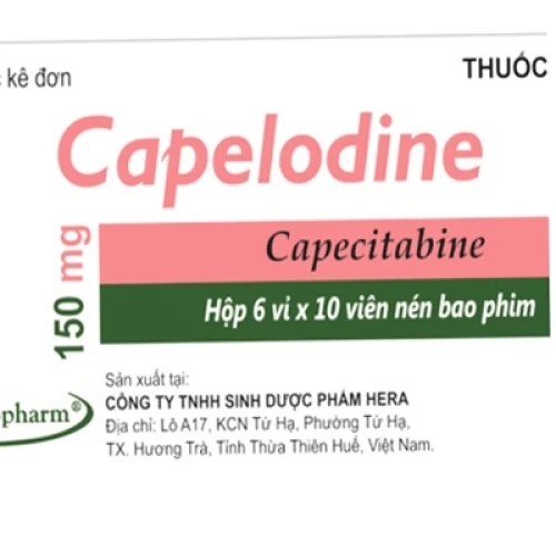 Capelodine 150mg - Thuốc điều trị ung thư hiệu quả của Hera