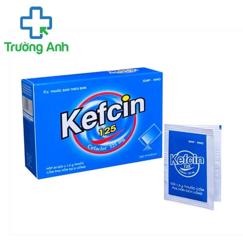 Kefcin 125 DHG Pharma - Thuốc hỗ trợ điều trị nhiễm khuẩn hiệu quả