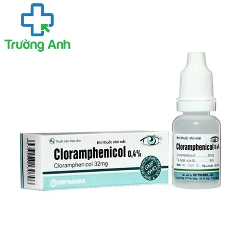 Cloramphenicol 0,4% Hdpharma - Thuốc điều trị viêm mắt hiệu quả