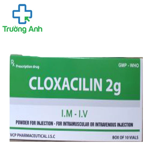Cloxacilin 2g VCP - Thuốc điều trị nhiễm khuẩn hiệu quả
