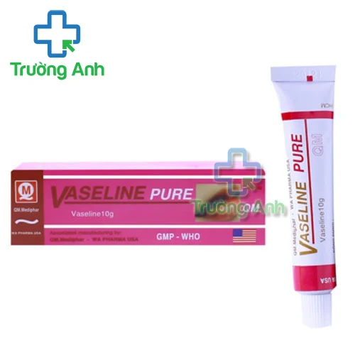 Vaseline Pure QM 10g - Kem dưỡng môi hiệu quả 