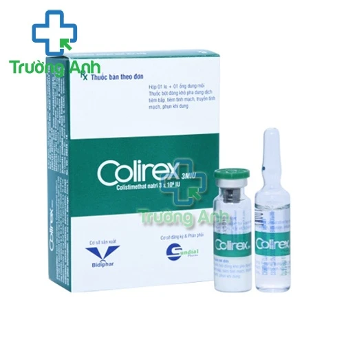 Colirex 3 MIU -Thuốc điều trị nhiễm khuẩn hiệu quả của Bidiphar