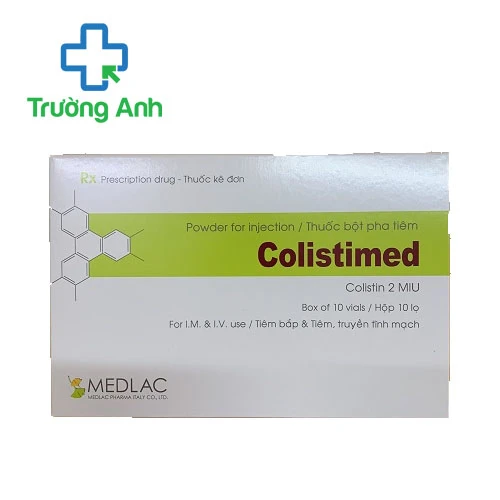 Colistimed 2MIU - Thuốc điều trị nhiễm khuẩn hiệu quả
