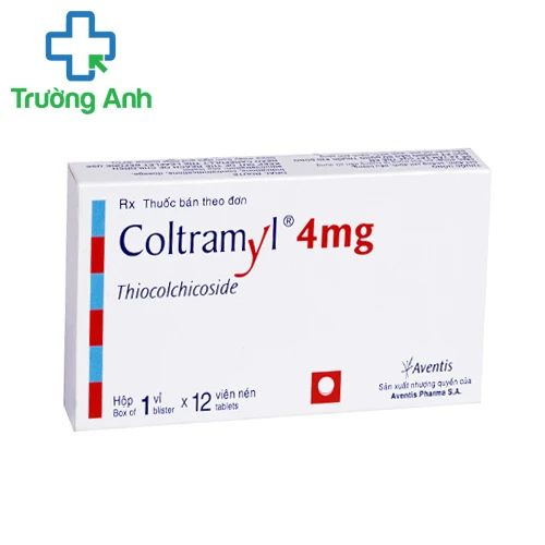 Coltramyl 4mg - Thuốc giãn cơ giảm đau của Roussel