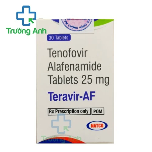 Teravir - AF -  Thuốc điều trị viêm gan siêu vi B của Ấn Độ