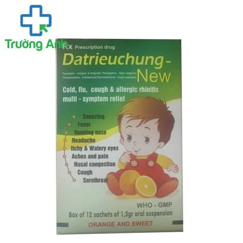 Datrieuchung-new (Bột pha) - Thuốc trị ho, cảm cúm của Pharbaco