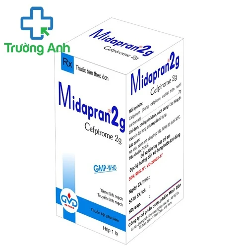 Midapran 2g MD Pharco - Thuốc hỗ trợ điều trị nhiễm khuẩn