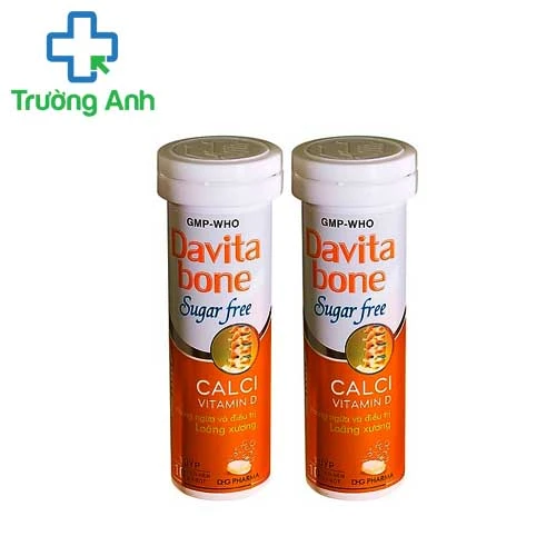 Davita bone sugar free - Bổ sung canxi hiệu quả của DHG