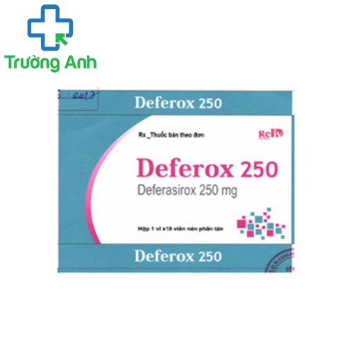 Deferox 250 - Thuốc điều trị bệnh quá tải sắt mạn tính 