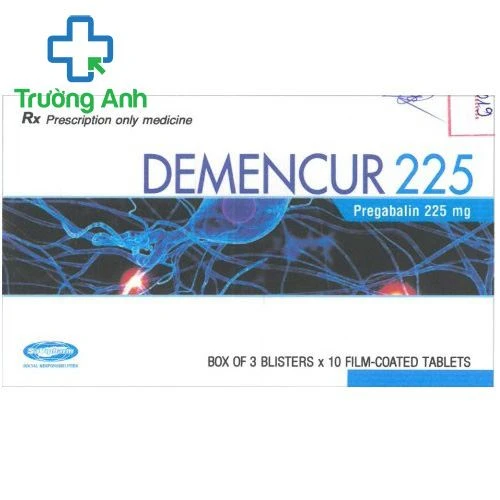 DEMENCUR 225 - Thuốc điều trị đau thần kinh hiệu quả