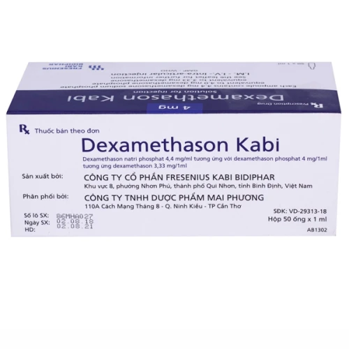 DEXAMETHASON KABI - Thuốc điều trị nhiễm khuẩn hiệu quả